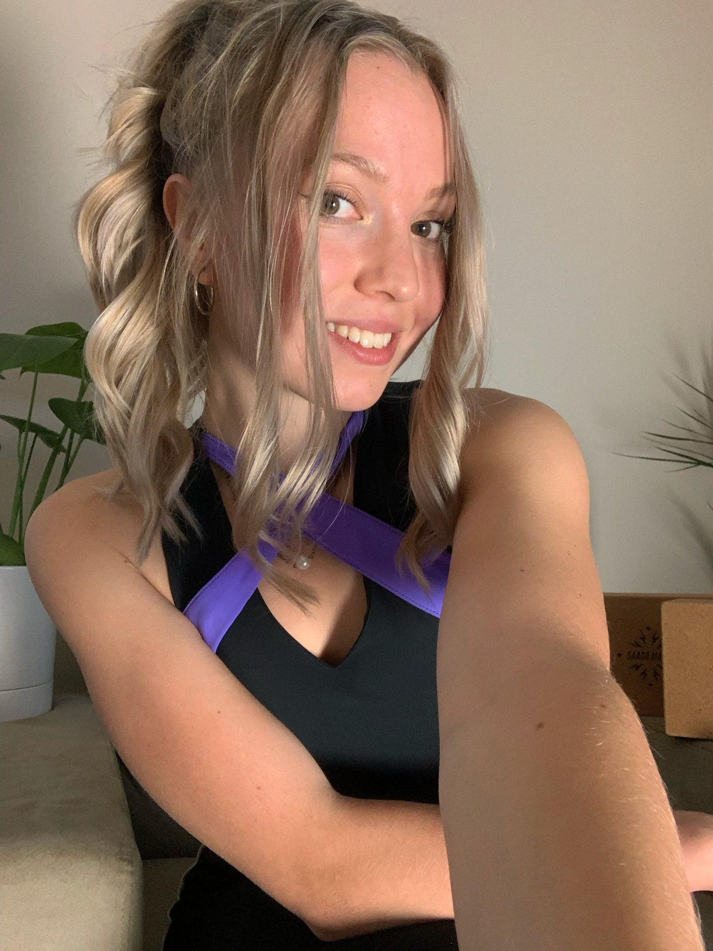 Yoga Top - Recycled Nylon