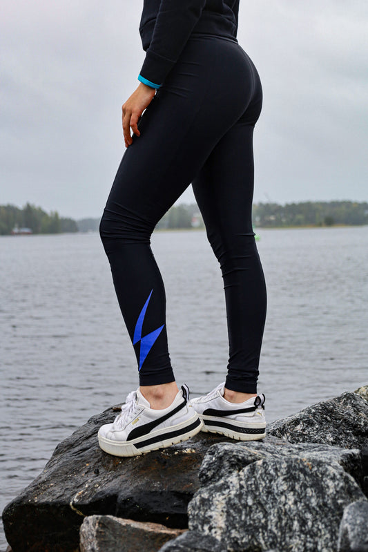 High Wasted Leggings - Recycled Nylon